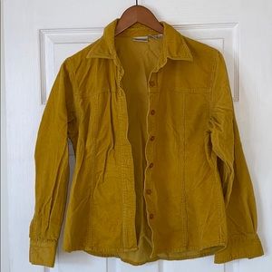 Mustard Corduroy Shirt